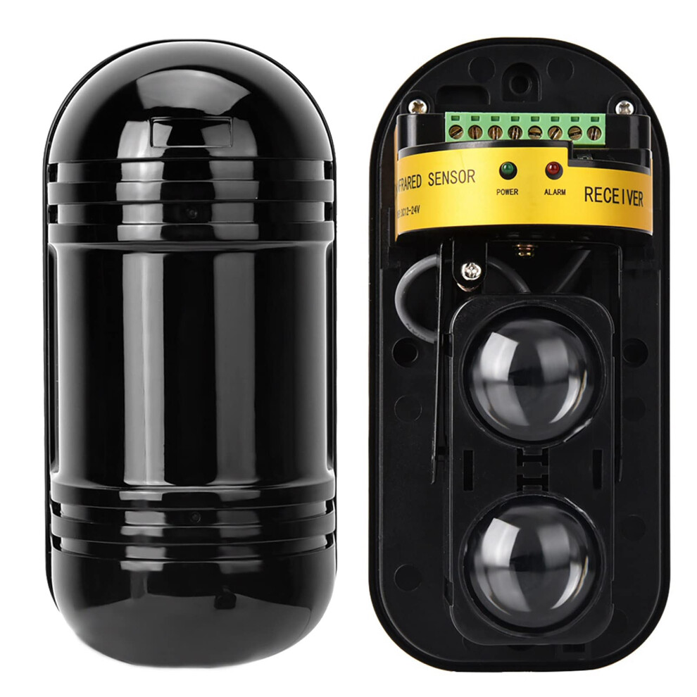 Outdoor Motion Sensor Alarm With 100M Infrared Beam, Ip55 Weatherproof Driveway Security System 9199774860789
