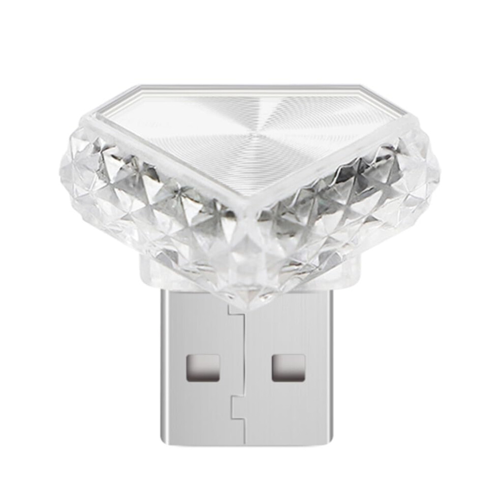 Led Car Interior Usb Ambient Lamp With Touch Control, 4 Modes, Multicolor Light 9094768353738