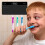 Toothbrush Holder, Timer Function, Rechargeable Cordless Wall-Mounted Bathroom Black 9