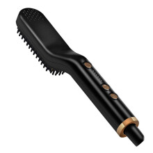 Hair Straightening Brush Hot Heated Comb Men Beard Multifunctional Straightener Quick Hair Styler Men Beard Comb US Plug