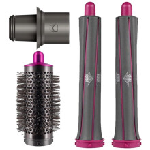 Brosse Volumisante à Cheveux avec Adaptateur pour Sèche-Cheveux pour , Transformable en Fer à Lisser, Compatible avec pour  Airwrap