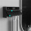 Toothbrush Holder, Timer Function, Rechargeable Cordless Wall-Mounted Bathroom Black 5
