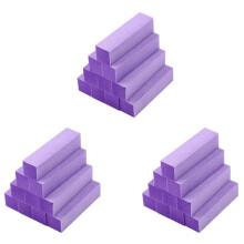 30X Buffing Sanding Buffer Block Files Acrylic Pedicure Manicure Nail Art Tips (Color: )