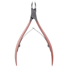 3X Brucelles de Pousse-Cuticules A Ongles Pince Coupante de Tondeuse Decapant Peau Morte Manucure Outil de Toilettage D'Art Pince A Ongles Beaute Rose