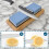 Whetstone Knife Sharpener 1000 6000 Grit Dual Grit Sharpening Stone with Bamboo Base and Angle Guide 2