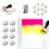Ink Blending Tools Interchanged Round Foams Refills for DIY Scrapbooking Inks Paint PaperCraft Card Making 6