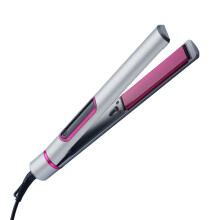 2 in 1 Hair Straightener and Curler for Styling Flat Iron Hairdressing Tools EU Plug