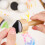 Ink Blending Tools Interchanged Round Foams Refills for DIY Scrapbooking Inks Paint PaperCraft Card Making 5