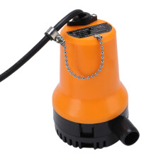 45W Tauchpumpe Wasserpumpe 1110GPH, 13x16cm, Orange