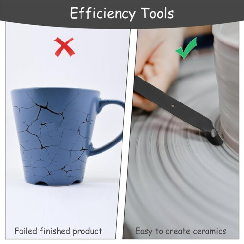 Pottery Trimming Tools,Versatile Clay Toolsm Supplies,Fine Workmanship Prune Tools for Pottery,Dedicated Clay Sharpening 1