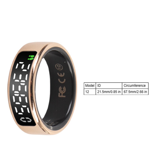 Smart-Ring SS 16mAh/200mAh Größe 12 Silber 1