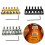 Chevalet de guitare résistant à la corrosion compatible-Doré 2