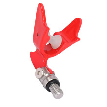 Adjustable Fishing Pedestals Rod-Red Luminous pulley styl