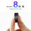 Typ 11 Smart Ring 16mAh 200mAh Schwarz 5ATM 6