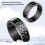 Typ 12 Smart Ring 16 mAh Größe 5 ATM Schwarz 6