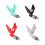 Fishing Rod Holder Automatic-Black Luminous pulley styl 2