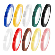 10 Rollen Autoclaaftape 216ft Kleurrijke Instrumenten Identificatietape 10 Kleuren Instrumentenbanden 0,315 Inch Breedte