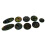 Additional Plastic Saxophone Key Fasteners Upgraded-Black Bay 4