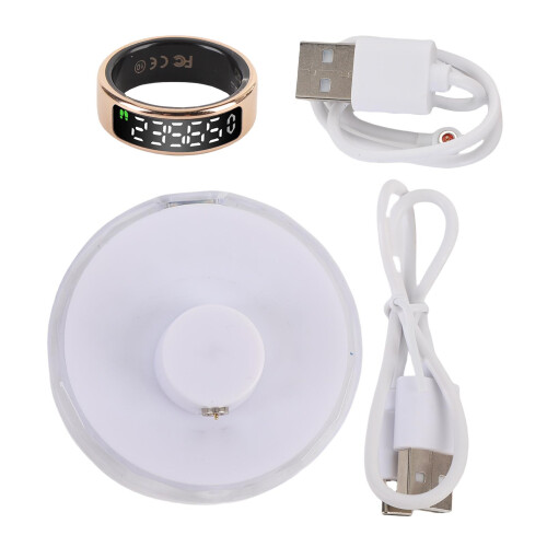 Model9 SmartRing Größe9 16mAh 50m wasserdicht Silber 2