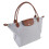 Graue Nylon Handtasche Größe S Modell S Große Kapazität 16