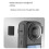 Suitable for X4 Windproof Sponge Action Camera X3/X2 Noise Reduction Windproof Case 2