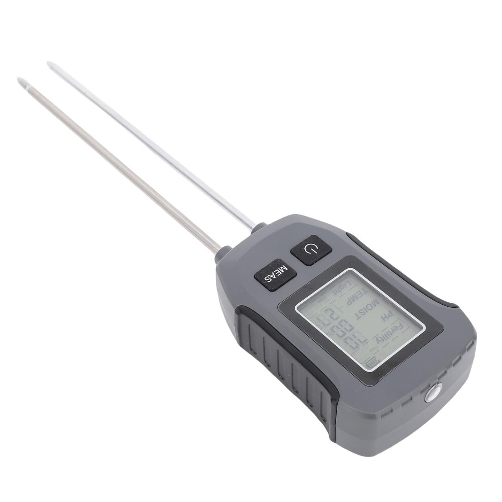 Digital Soil Sensor 2 Probe Lcd Ph, Fertility, Humidity Tester, Battery Powered 6901380618998