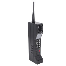 Retro Brick Cell Phone with Authentic 90s Design Vintage Mobile Phone Decor for Home and Parties
