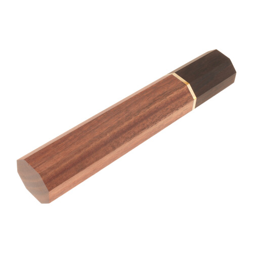 5Pcs Brown Wood Octagon Handle for DIY Kitchen Repair 1