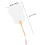 4Pièces Éventails Blancs En Papier Bambou À Peindre - Décor DIY 2