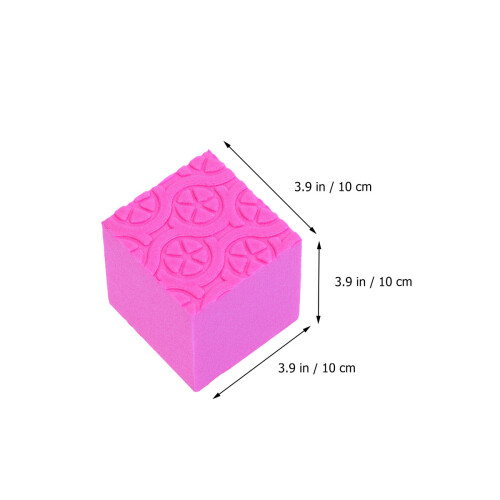 5Pièces Cube Bloc Eva Pour Jeux Apprentissage 1