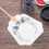 4Pièces Éventails Blancs En Papier Bambou À Peindre - Décor DIY 4
