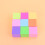 5Pièces Cube Bloc Eva Pour Jeux Apprentissage 5