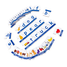 2 Boîtes De Jeu Éducatif En Bois Pour Apprentissage Mots Et Lettres