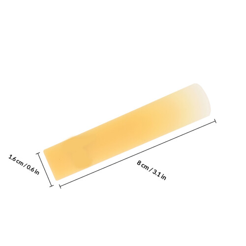 3Pièces Anches Clarinette Résine Kaki Compactes Résistantes Et Faciles 1