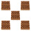 50Pièces Accessoires Fixation Beige Pour Lit Bébé 10