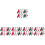 25Paires Douces Coton Motifs Festifs 7