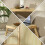 1Pièces Table D'ordinateur En Bois Beige Pliable Pour Chambre Et 11