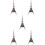 5 Ensembles De Puzzle En Transparent Tour Eiffel 3D 7
