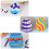 4Pièces Broches Colorées Accessoires Mode 3