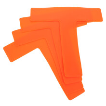 4Pièces Marqueurs PVC Orange Pour Entraînements