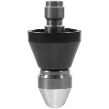 2Pcs Multi-Color Stainless Steel Jet Nozzle for Sewer Drain Cleaning