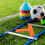 4Pièces Marqueurs PVC Orange Pour Entraînements 10