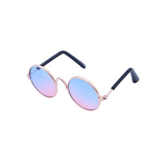 2Pièces Lunettes Animaux Violet En Métal Pour Chiens Et Chats Stylées