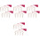 8 Pcs Sheet Piano Score Clip Note Spring Steel Music Folder 5
