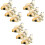 18 Pcs Mini Cow Figurines Realistic Educational Models Home Ornaments 5