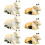 18 Pcs Mini Cow Figurines Realistic Educational Models Home Ornaments 2