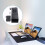 Boîtier Dur Noir Compact Support 9