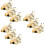 18 Pcs Mini Cow Figurines Realistic Educational Models Home Ornaments 9