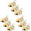 18 Pcs Mini Cow Figurines Realistic Educational Models Home Ornaments 4