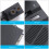 Boîtier Dur Noir Compact Support 11
